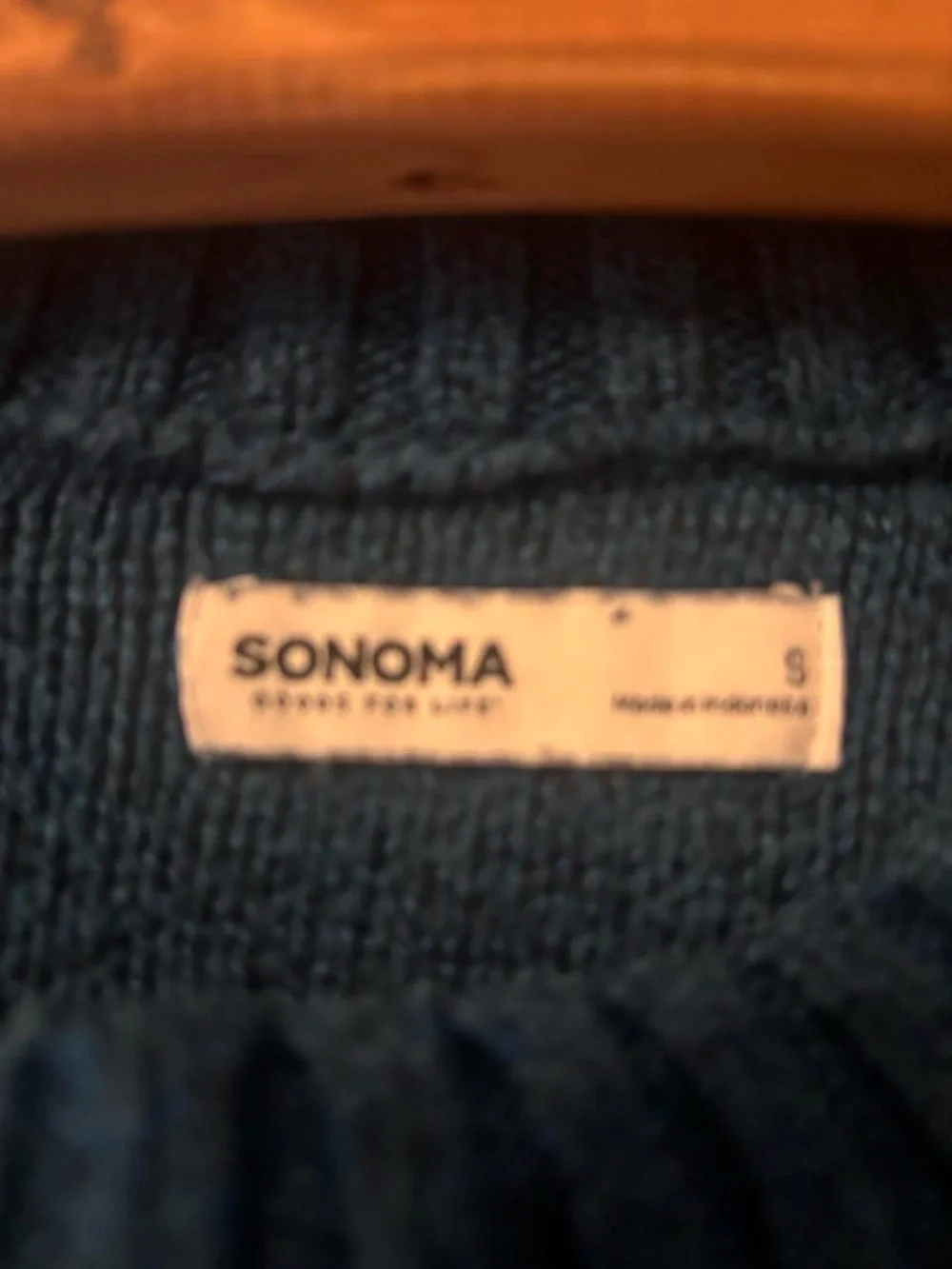 Sonoma Slate Blue Women's Crewneck Sweater